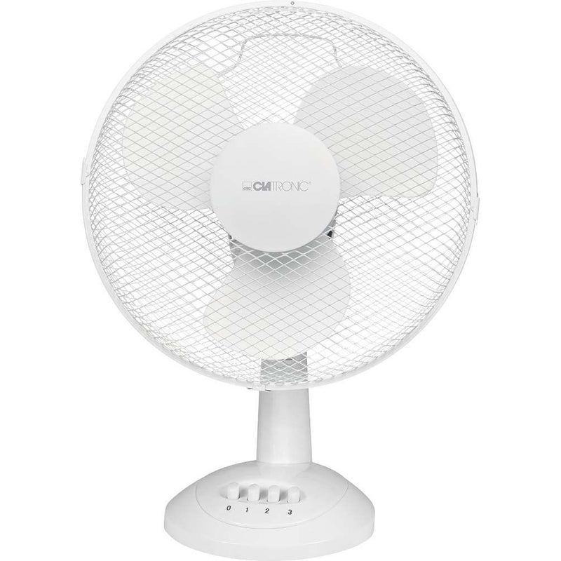 CLATRONIC - Umluftventilator Tischventilator CTC VL3602 ws 30cm,4Stufen,oszill. − 4 Stück