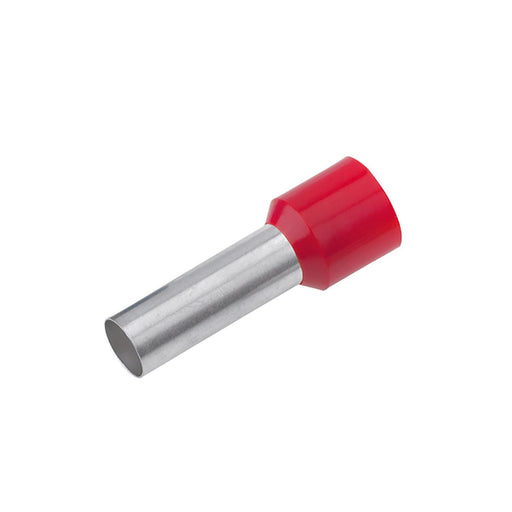 Cimco Werkzeuge - Aderendhülse Isol. Aderendhülse 187008 1,0qmmx 8mm, rot − 100 Stück