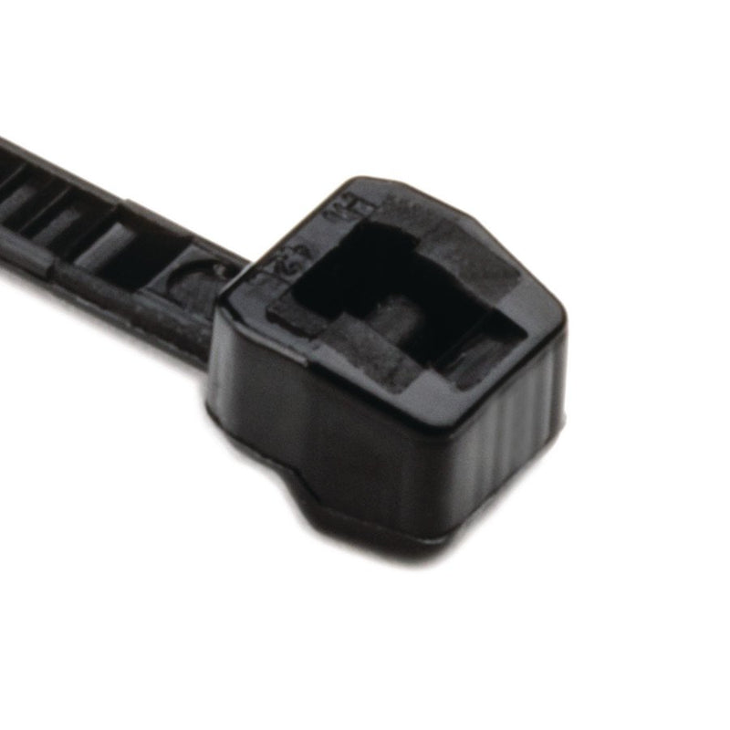 HellermannTyton - Kabelbinder T18ROS PA66V0 WH 100 100x2,5mm − 100 Stück