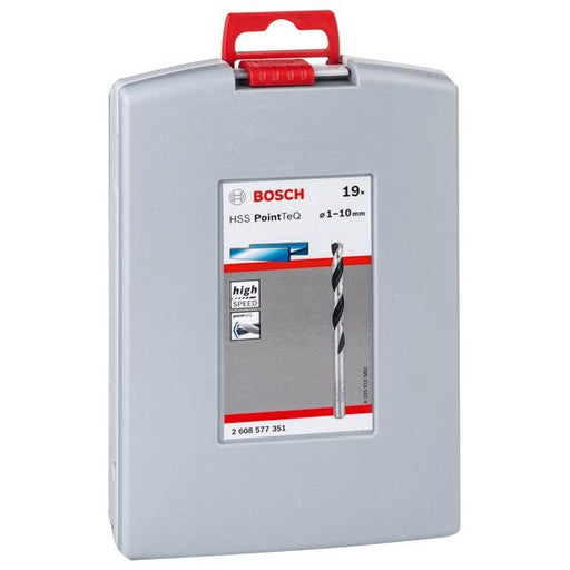 Bosch - Bohrer-Set HSS-Spiralbohrer-Set 2608577351 PointTeQ 19-tlg
