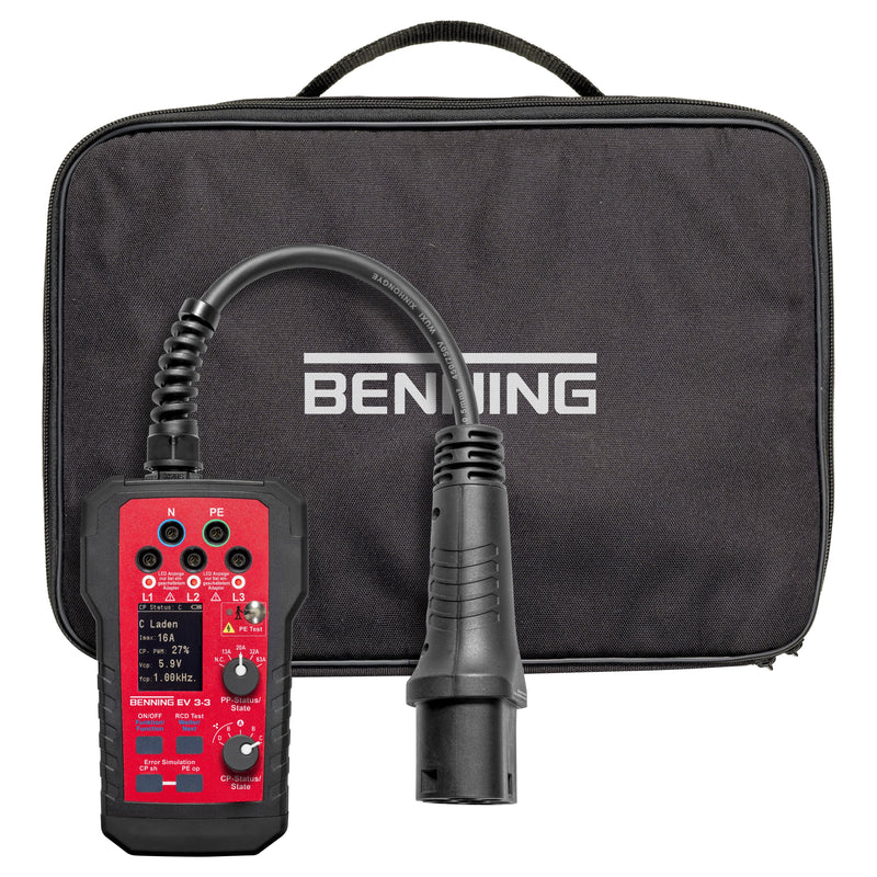 Benning - Mess- und Prüfgerät E-Mobility Wallboxtester BENNING EV 3-3