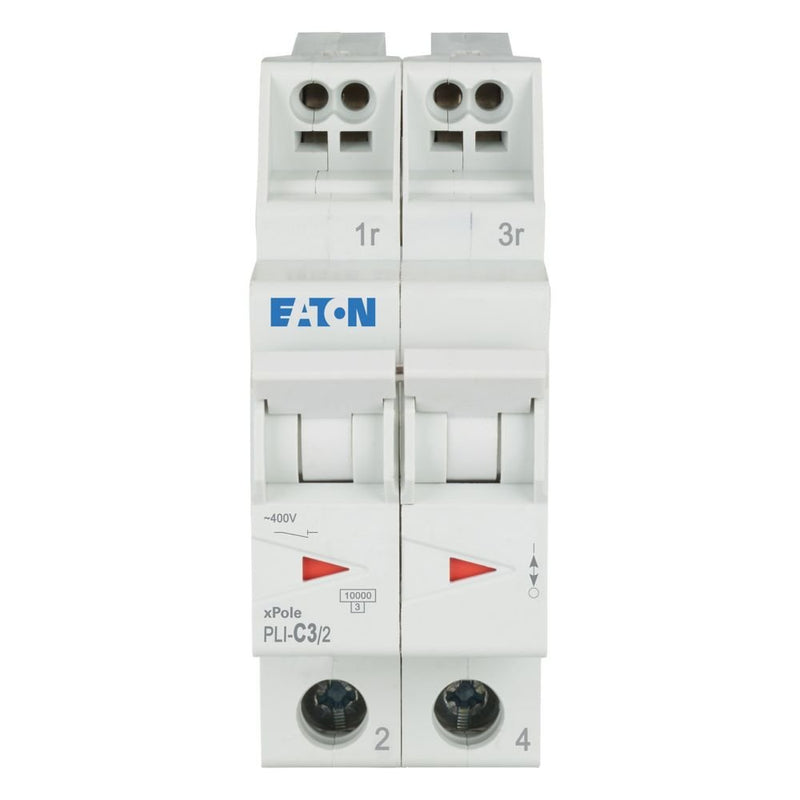 Eaton - Leitungsschutzschalter PLI-C3/2 3 A, 2p,Steckkl. C