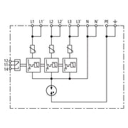 DEHN - Überspannungsableiter für Energietechnik/Stromversorgung Überspannungsableiter DCU EMOB 2 32 Typ 2+3