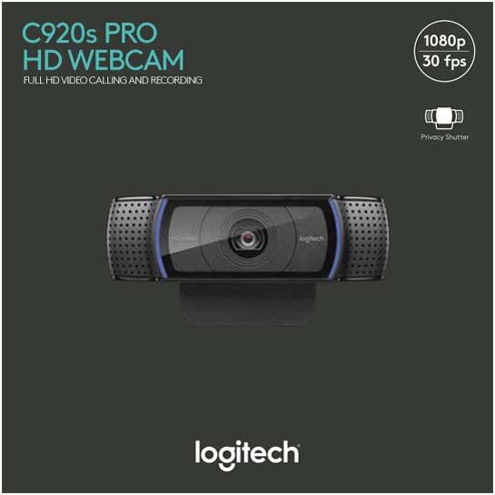 Logitech - Zubehör/Ersatzteile für Unterhaltungselektronik Webcam C920s USB 1920x1080, 30 FPS