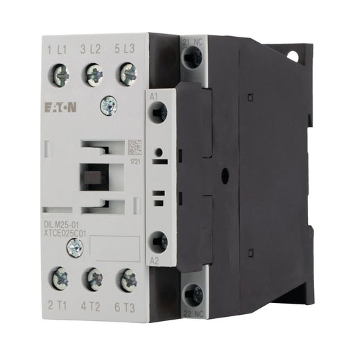 Eaton - Leistungsschütz zum Schalten von Wechselstrom Leistungsschütz DILM25-01(24V50HZ) 11kW/400V AC
