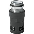 Flexa - Kunststoff-Wellschlauch-Verschraubung Schnellverschraubung RQGKZ-P AD10 PG7 sw − 50 Stück
