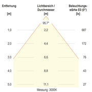 EVN Lichttechnik - Decken-/Wandleuchte LED-Deckeneuchte DSM54180125 CCT Switch, ML