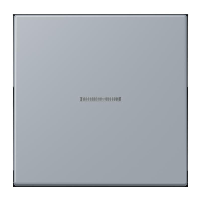 Jung - Abdeckung/Bedienelement für Installationsschalterprogramme Wippe mit Lichtleiter LC 101 KO5 257 gris clair 59