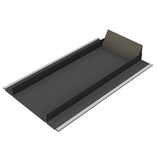 SL Rack - Photovoltaik-Dachziegel Metalldachplatte SL Alu M 11541-01 Anthrazit RAL 7016 − 10 Stück