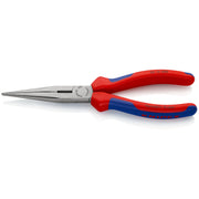 Knipex - Flachzange Flachrundzange 26 12 200 mit Schneide, 200mm