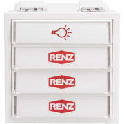 Renz Metallwaren - Funktionsmodul für Türkommunikation Komb.Klingel/Lichtmodul 97-9-85276 ws