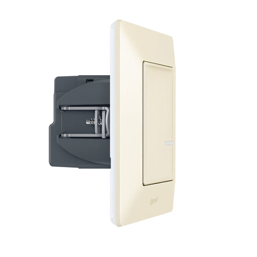 Legrand - Elektronischer Schalter Schalter/Dimmer Legrand 752284A 2-Leiter Mandelweiss