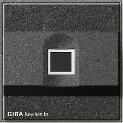 Gira - Bussystem-Zutrittskontrolleinrichtung Fingerprint-Leseeinheit 261767 Keyless anth