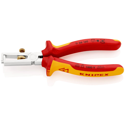 Knipex - Abisolierzange 11 06 160 SB isoliert, 160mm