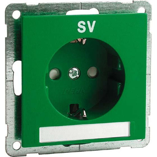 Peha - Schalter-/Steckdosenkombination SCHUKO-Steckdose gn D 20.6611.422 NA SV 16A 250V 2-pol.SV