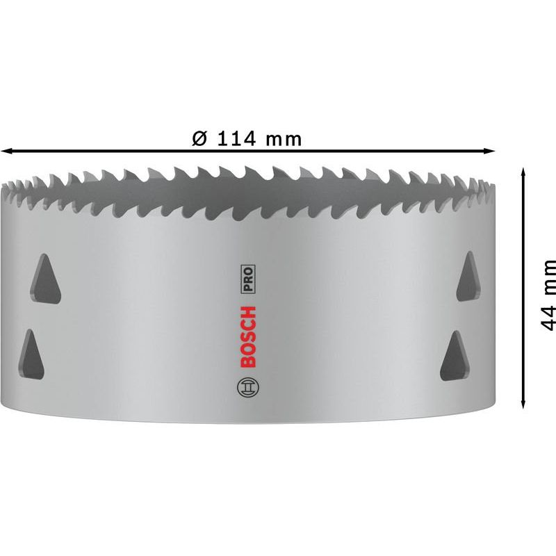 Bosch - Lochsäge PRO Multi Material 2608901538 Lochsäge 114 mm mit