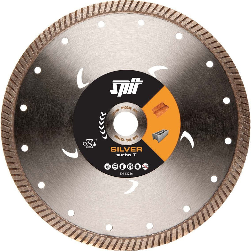 ITW Spit - Trenn-/Schleifscheibe Diamant-Trennscheibe 610035 (VE2) 145mm Set Sil.TurboT