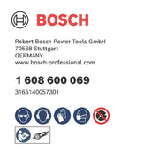 Bosch - Trenn-/Schleifscheibe PRO Metal Schleifscheibe, 1608600069 125 x 26 x 20 mm K24