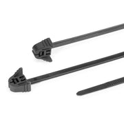 HellermannTyton - Kabelbinder REZ200-N66-BK 4,7x200 schwarz − 100 Stück