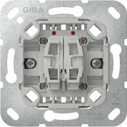 Gira - Installationsschalter Tastschalter 312800 Wechselsch. 2f Eins