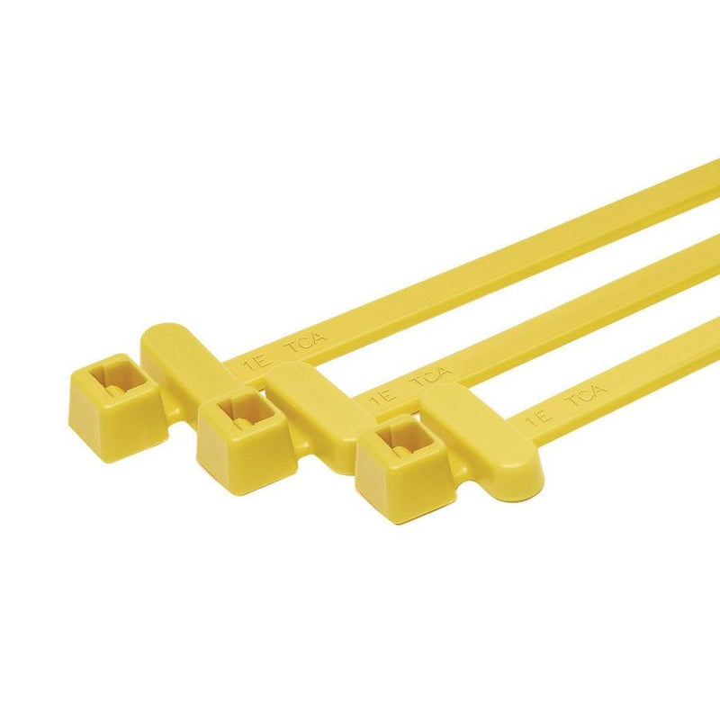 HellermannTyton - Kabelbinder T50RFIDCHA PA66BK100 200x4,6mm, schwarz − 100 Stück
