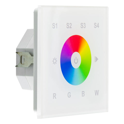 EVN Lichttechnik - Steuergerät für Leuchten DALI-Wandpanel DALWPRGBW1 1Kanal,230V,RGB+W ws