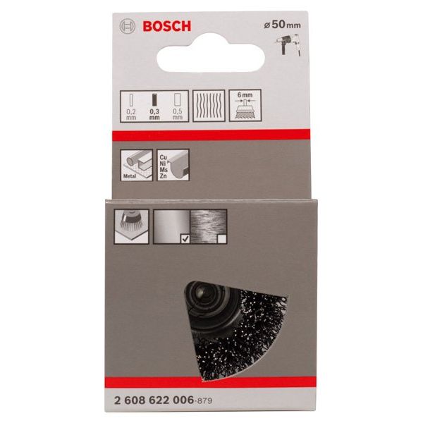 Bosch - Rotierende Drahtbürste PRO Metal clean 2608622006 Topfbürste gerader