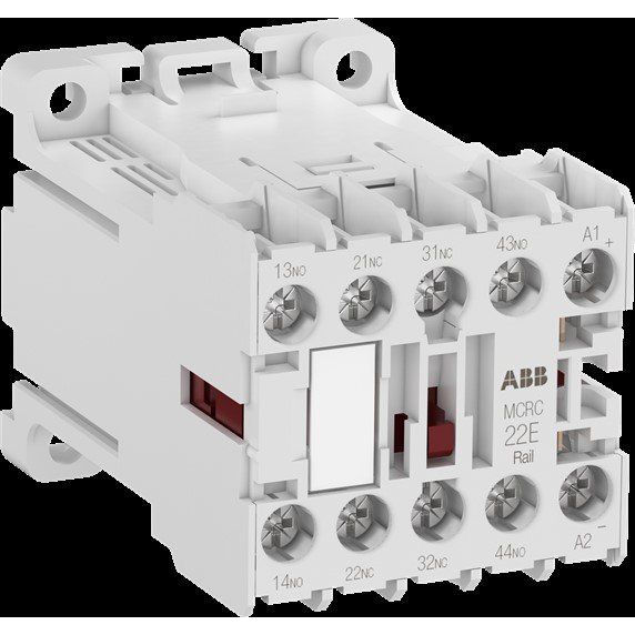 ABB Stotz S&J - Hilfsschütz, Relais Kleinhilfsschütz MCRC031ATWID-RAIL 3S+1Ö, 72V DC