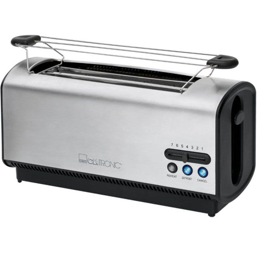CLATRONIC - Toaster Langschlitztoaster CTC TA3687 inox 4 Scheiben − 4 Stück