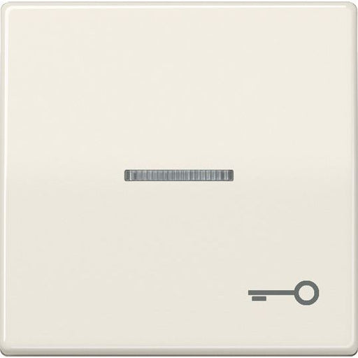 Jung - Abdeckung/Bedienelement für Installationsschalterprogramme Wippe Symbol TÜR ws ABAS 591 KO5T für beleuchtb.Taster