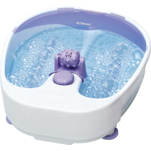 Bomann DA - Massagegerät Fußmassagebad FM8000CB ws/viol Wärme/Whirl/Massage − 3 Stück
