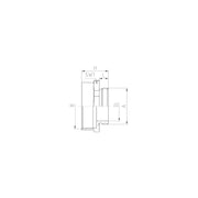 Jacob - Erweiterungs-/Reduzierring MS-Erweiterung M25M32/FR galv.,vernick