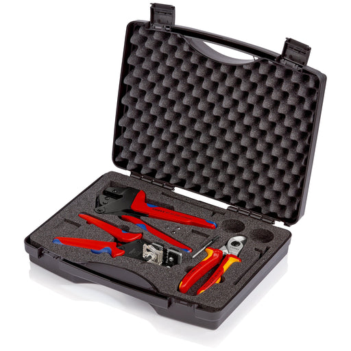 Knipex - Werkzeugset Werkzeugkoffer 97 91 01 für Photovoltaik