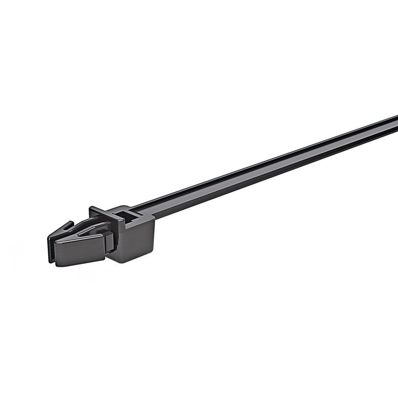 HellermannTyton - Kabelbinder Befestigungsbinder 1tlg. T30RSFPA66HSBK(500) − 500 Stück