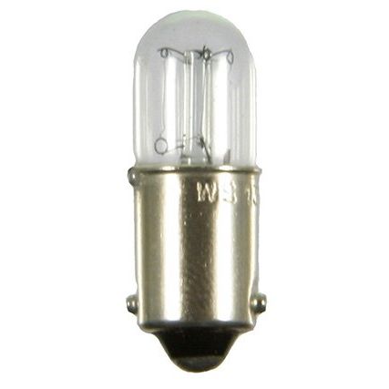 Scharnberger+Hasenbein - Anzeige- und Signallampe Röhrenlampe 10x28mm 23596 Ba9s 220V 5W