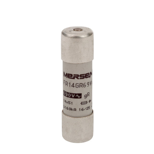 Mersen - Zylindrische Sicherung Sicherungseinsatz zylindr. FR14GR69V50T gR 14x51 50A − 10 Stück