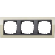 Gira - Abdeckrahmen 3fach 0213778 klar sand