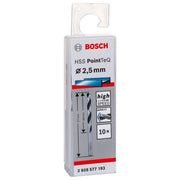 Bosch - Bohrer Metallspiralbohrer HSS 2608577193 PointTeQ DIN 338 2,5