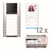 TCS Tür Control - Türsprech-Set video:pack AVA620212 PVAF122/003 IVW6511 12WE AP