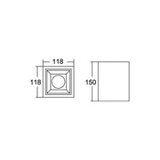 Brumberg Leuchten - Decken-/Wandleuchte LED-Anbaudownlight 42642183 3000K