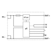 Phoenix Contact - Geräteschutzschalter Geräteschutzschalter PTCB E1 24DC#1441495 elektronisch