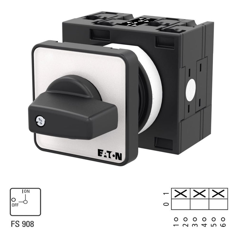 Eaton - Lasttrennschalter EIN-AUS-Schalter T3-2-1/E T3 32A Einbau