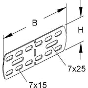 Niedax - Verbinder für Kabeltragsystem Verbinder RVV 50 E5
