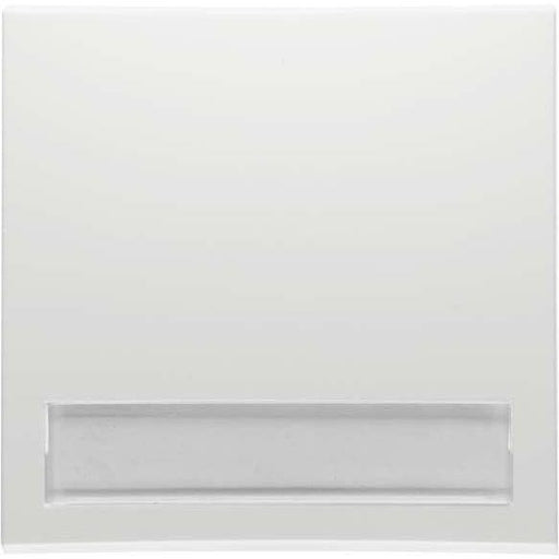 Peha - Abdeckung/Bedienelement für Installationsschalterprogramme Wippe Beschriftungsfeld D 11.540.70 NA alu