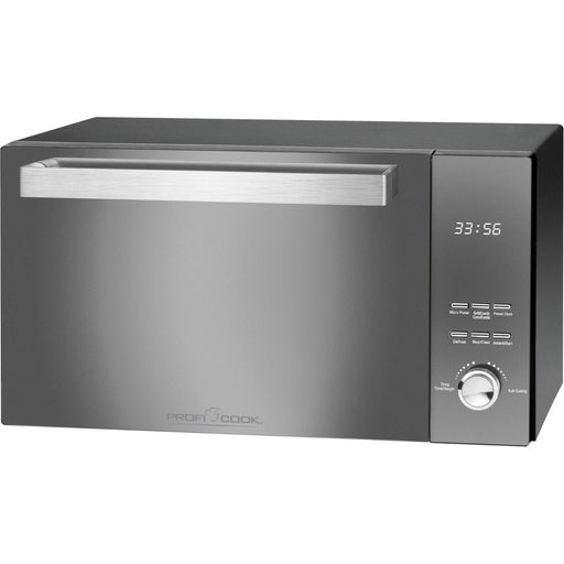 PROFICOOK - Mikrowellengerät Mikrowelle m.Grill PC-MWG1204 sw 23L