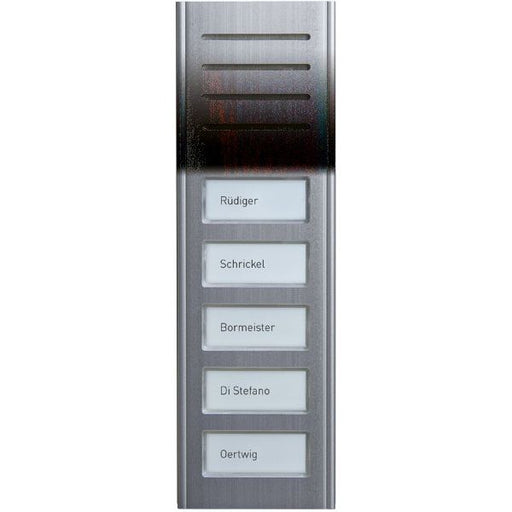 TCS Tür Control - Türstation für Türkommunikation Audio Außenstation ASX13005-0010 5Tasten 1-reih.AP si