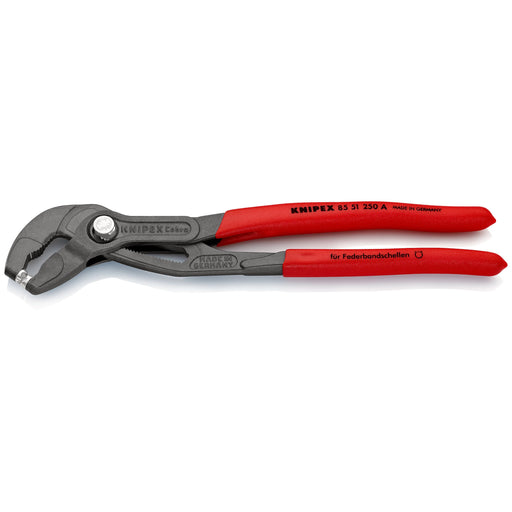 Knipex - Wasserpumpenzange Federbandschellenzange 85 51 250 A SB 250mm