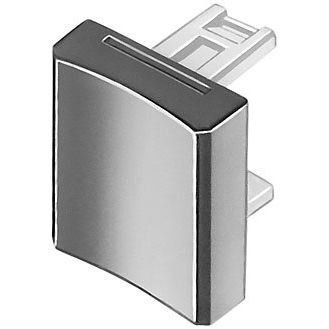 Eao - Tastenplatte für Befehls- und Meldegeräte Druckhaube 15.2x15.2 31-954.3 orange transp.konkav