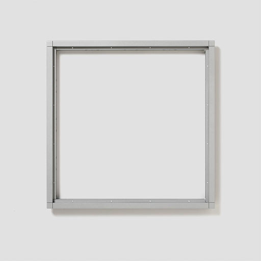 Siedle&Söhne - Montageelement für Türstation Kombirahmen KR 611-4/4-0 SM sil/met