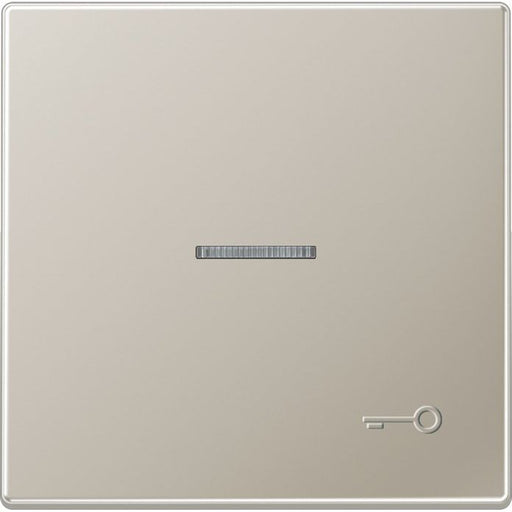 Jung - Abdeckung/Bedienelement für Installationsschalterprogramme Wippe geprägtes Symbol ES 2990 KO5 TP Tür edelstahl